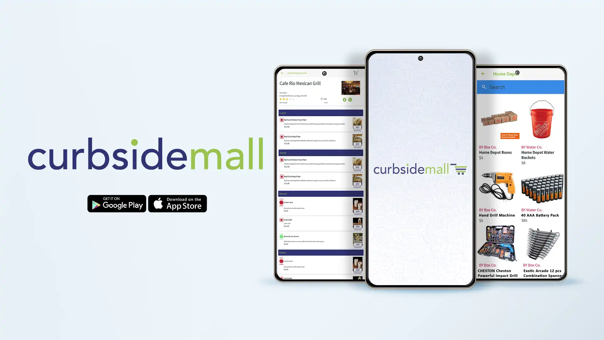 Browse local stores in app