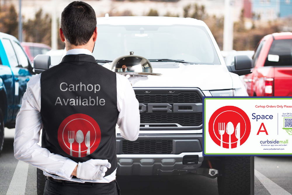 Carhop service  by curbsidemall